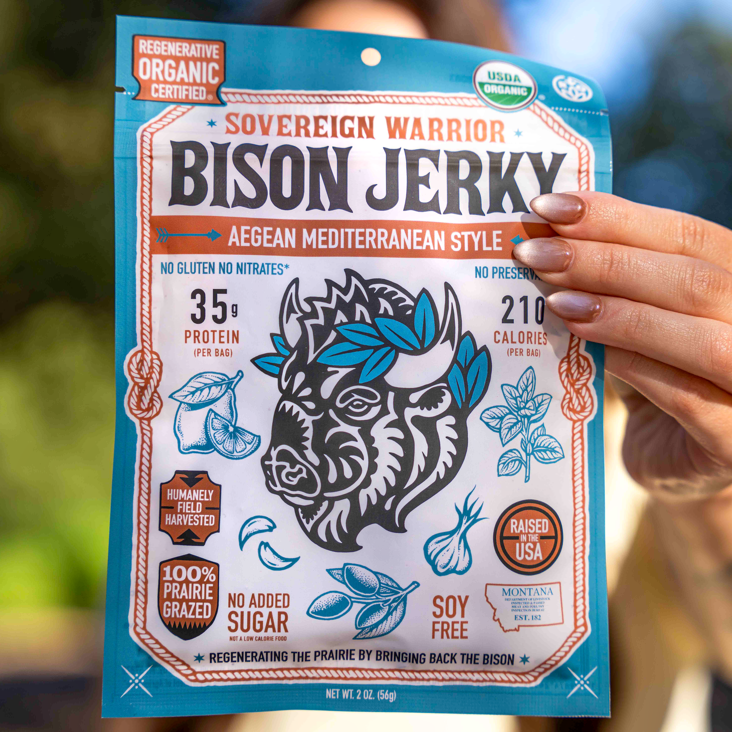 ROC Aegean Mediterranean Bison Jerky