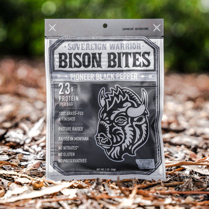 Pioneer - Black Pepper Bison Bites