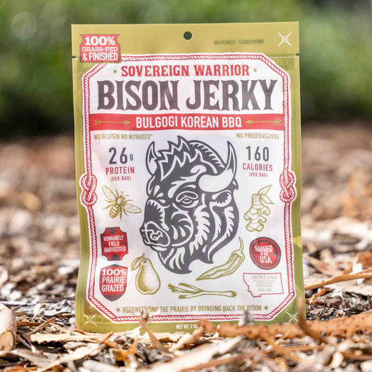 Bulgogi - Korean BBQ Bison Jerky