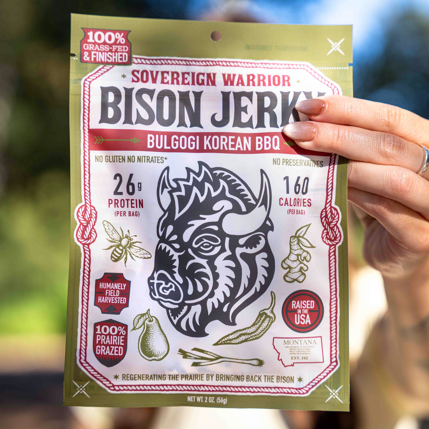 Bulgogi - Korean BBQ Bison Jerky