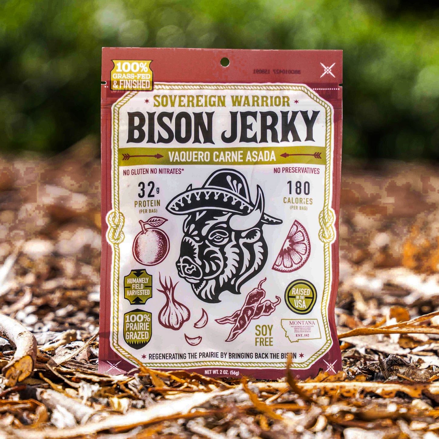 Vaquero Carne Asada Bison Jerky