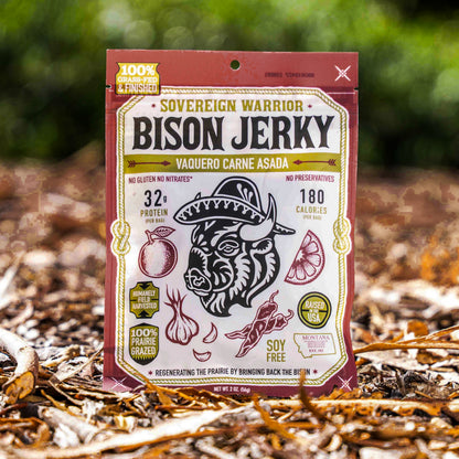 Vaquero Carne Asada Bison Jerky
