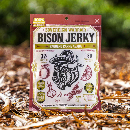 Vaquero Carne Asada Bison Jerky