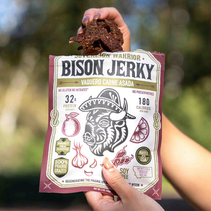Vaquero Carne Asada Bison Jerky
