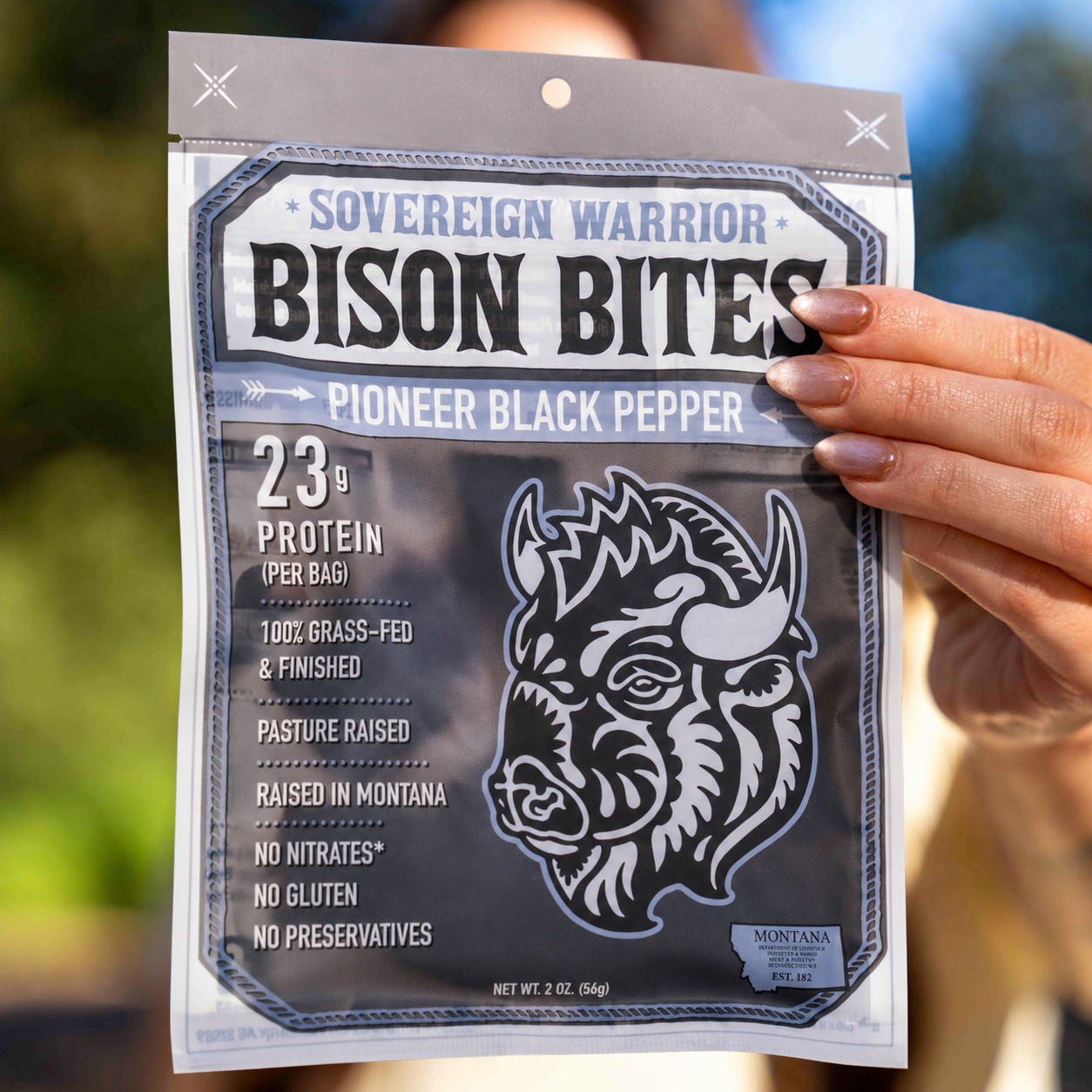 Pioneer - Black Pepper Bison Bites