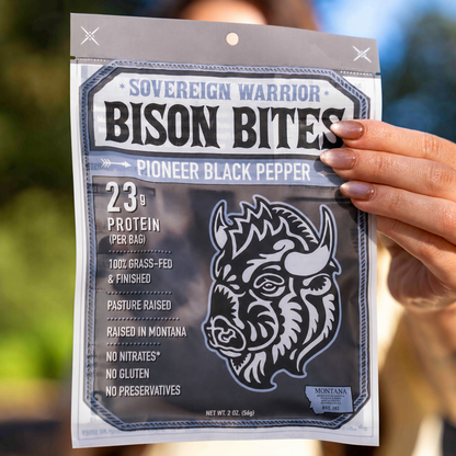 Pioneer - Black Pepper Bison Bites
