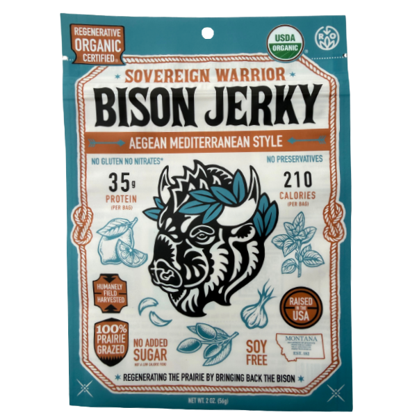 ROC Aegean Mediterranean Bison Jerky