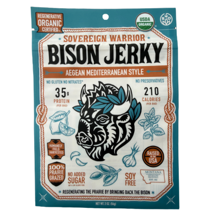 ROC Aegean Mediterranean Bison Jerky