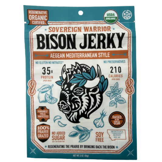 ROC Aegean Mediterranean Bison Jerky