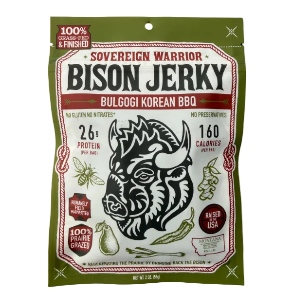 Bulgogi - Korean BBQ Bison Jerky
