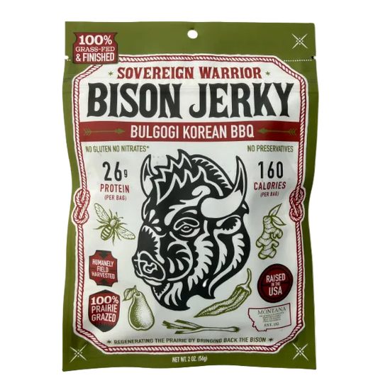 Bulgogi - Korean BBQ Bison Jerky