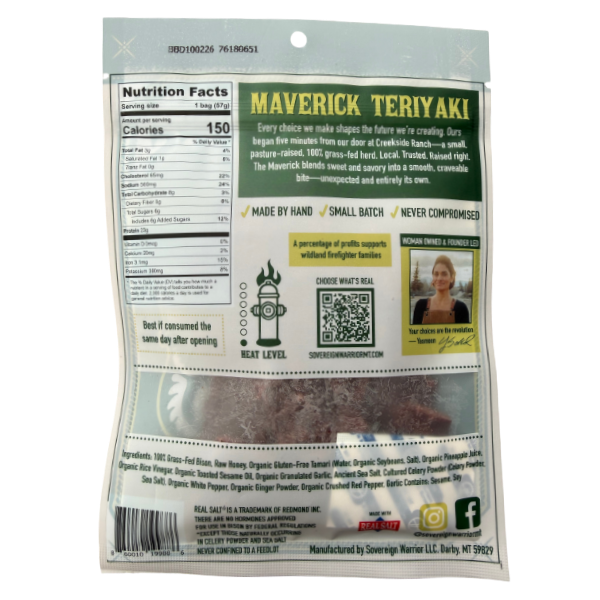 Maverick - Teriyaki Bison Bites