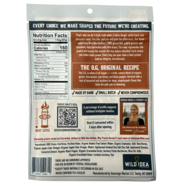 The O.G - Original Bison Jerky