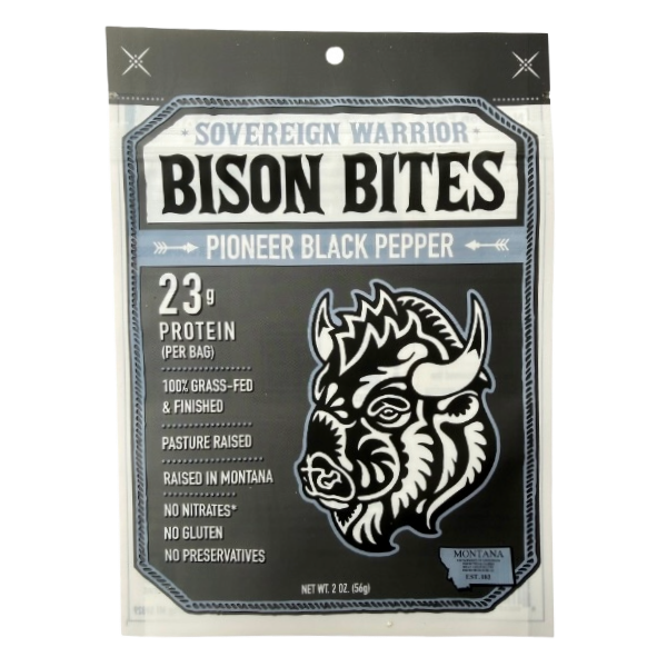 Pioneer - Black Pepper Bison Bites