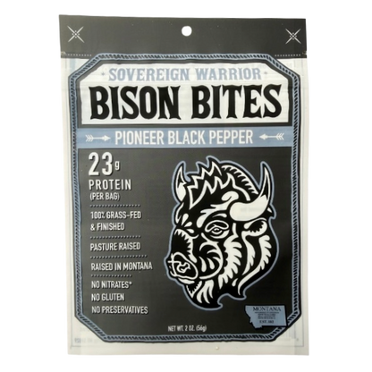 Pioneer - Black Pepper Bison Bites