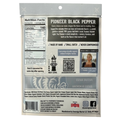 Pioneer - Black Pepper Bison Bites