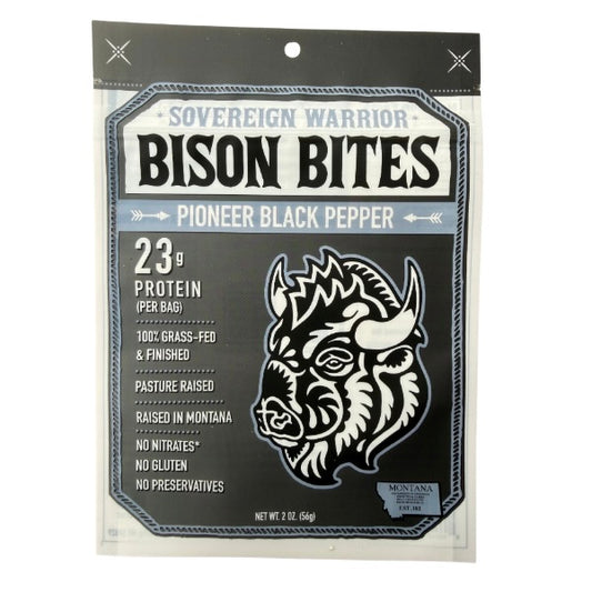 Pioneer - Black Pepper Bison Bites