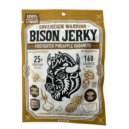 Firefighter - Pineapple Habanero Bison Jerky