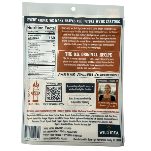 The O.G - Original Bison Jerky