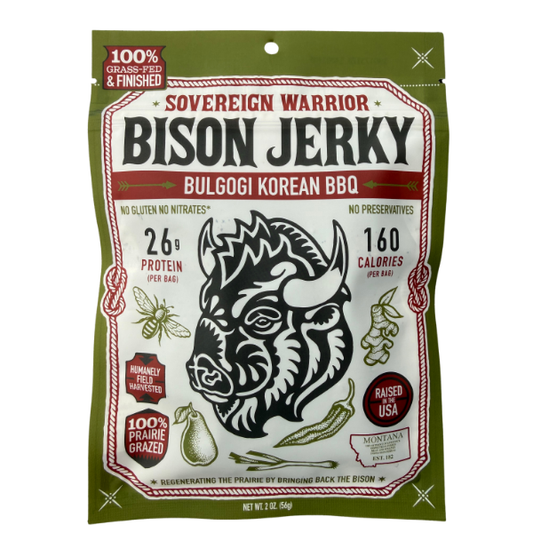 Bulgogi - Korean BBQ Bison Jerky