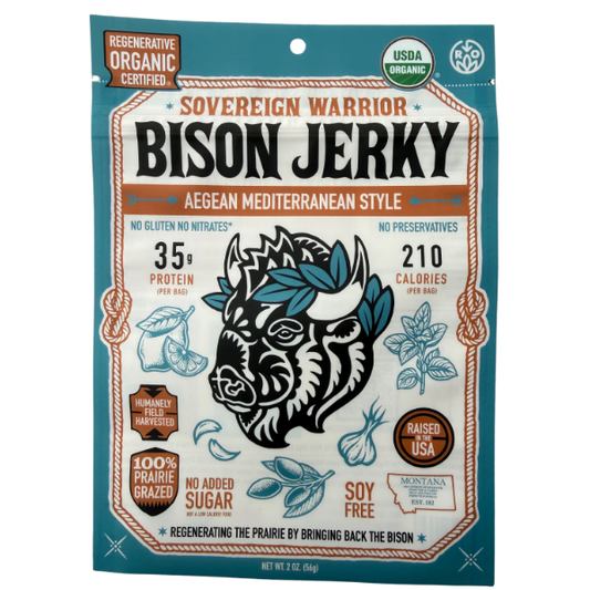 ROC Aegean Mediterranean Bison Jerky